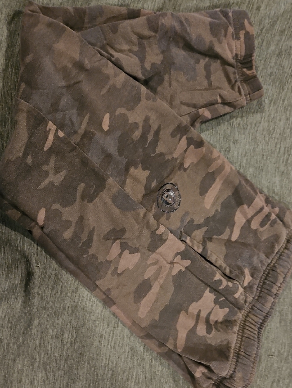 Boys M7-8 Camo Print Jogger Pants